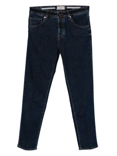 Slim Fit Cropped Denim Jeans - Jacob Cohen - Modalova