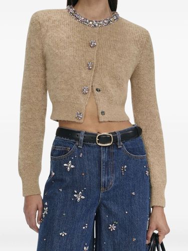 SELF PORTRAIT Crewneck Cardigan - SELF PORTRAIT - Modalova
