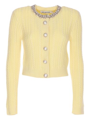 SELF PORTRAIT Crewneck Cardigan - SELF PORTRAIT - Modalova