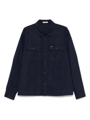 SUN68 Logo Shirt Jacket - SUN68 - Modalova
