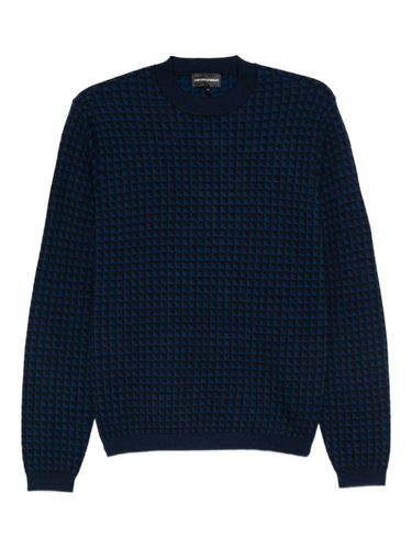 Emporio Armani Wool Crewneck Jumper - Emporio Armani - Modalova