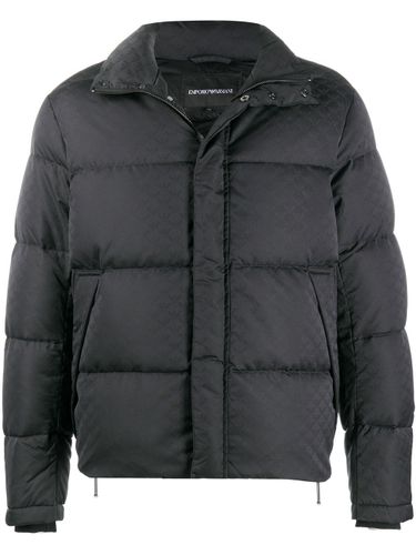 Nylon Short Down Jacket - Emporio Armani - Modalova