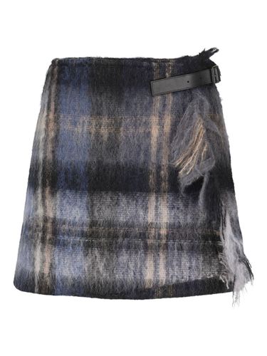 Loewe Wool Blend Mini Skirt - Loewe - Modalova