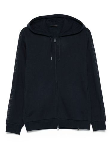Cotton Blend Loungewear Hoodie - Emporio Armani - Modalova