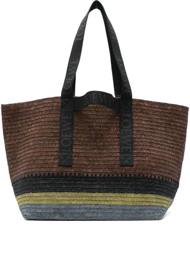 Loewe Fold Rafia Tote Bag - Loewe - Modalova