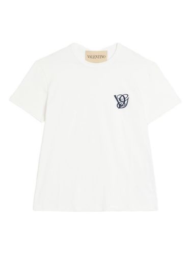 Valentino T-Shirt With Logo - Valentino - Modalova