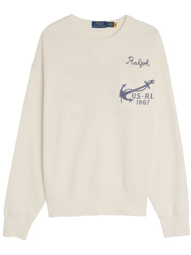 Sweatshirt With Embroidered Logo - POLO RALPH LAUREN - Modalova