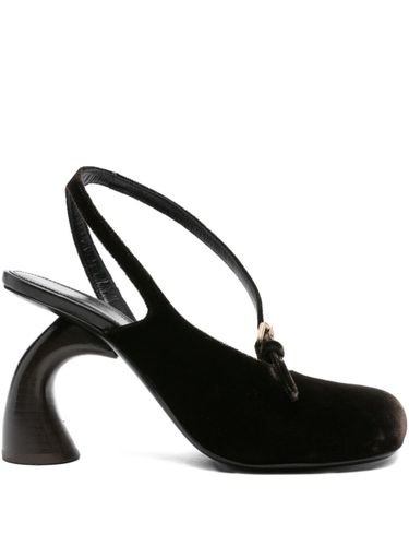 Leather Velvet Sandals - DRIES VAN NOTEN CAPSULE - Modalova