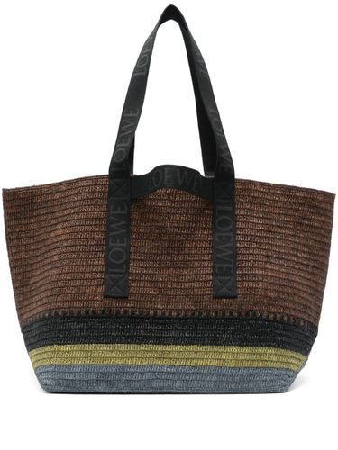 Loewe Fold Rafia Tote Bag - Loewe - Modalova