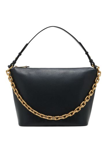 Leather Medium Hobo Bag - Emporio Armani - Modalova