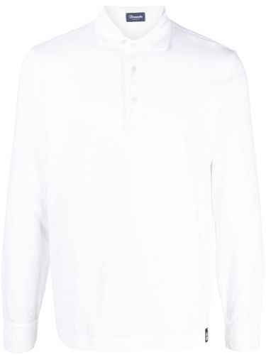 Drumohr Long-Sleeved Polo Shirt - Drumohr - Modalova