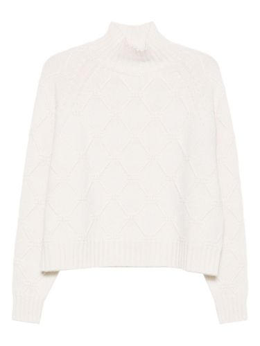 Wool Crewneck Sweater - Elisabetta Franchi - Modalova