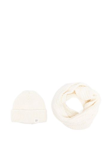 Peuterey Wool Beanie And Scarf Set - Peuterey - Modalova