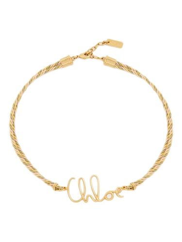 Chloè Logo Necklace - Chloè - Modalova
