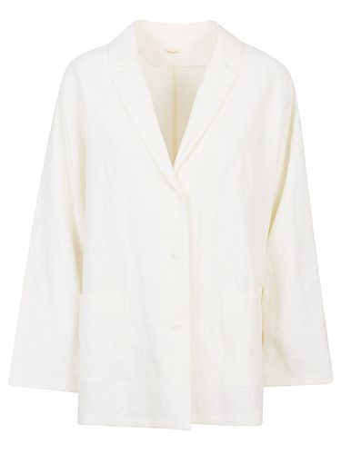 Linen Single-Breasted Jacket - Apuntob - Modalova