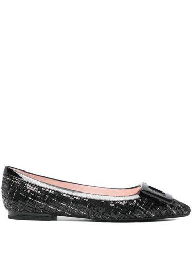 Gommettine Tweed Ballets - Roger Vivier - Modalova