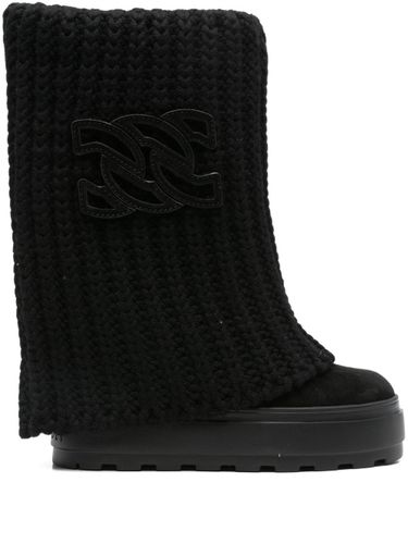 Casadei Tricot Wool Boots - Casadei - Modalova
