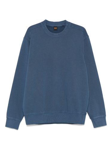 Sweatshirt With Embroidered Logo - BOSS - Modalova