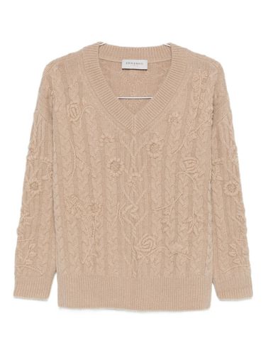 ERMANNO V-Necked Sweater - ERMANNO - Modalova
