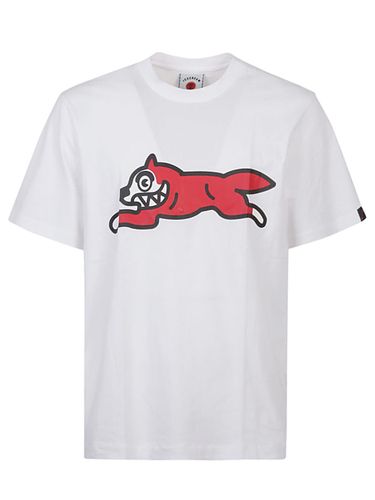 ICECREAM Running Dog Cotton T-Shirt - ICECREAM - Modalova