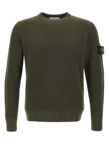 Ribbed Crew Neck Sweater - Stone Island - Modalova