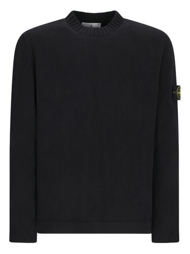 Ribbed Crew Neck Sweater - Stone Island - Modalova