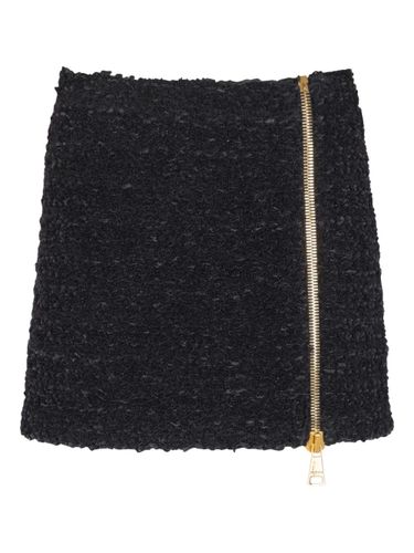 Balmain Tweed Mini Skirt - Balmain - Modalova