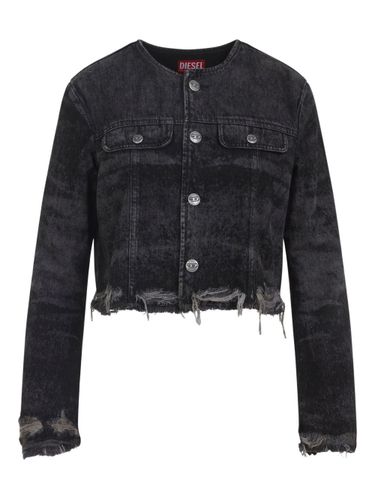 Diesel Denim Cotton Jacket - Diesel - Modalova