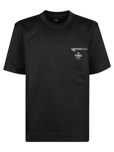 Fendi T-Shirt With Logo - Fendi - Modalova