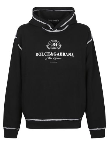 Dolce & Gabbana Sweatshirt With Hat - Dolce & Gabbana - Modalova