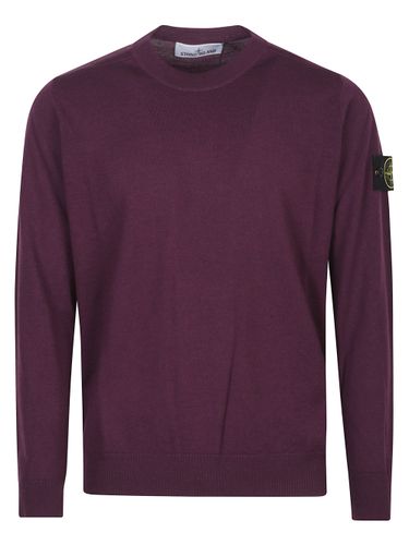 Stone Island Logo Pullover - Stone Island - Modalova