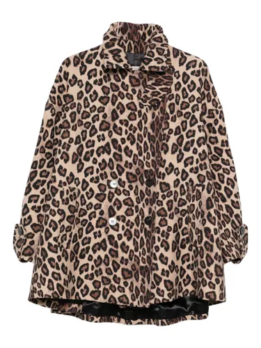 Alberto Biani Wool Caban Coat - Alberto Biani - Modalova