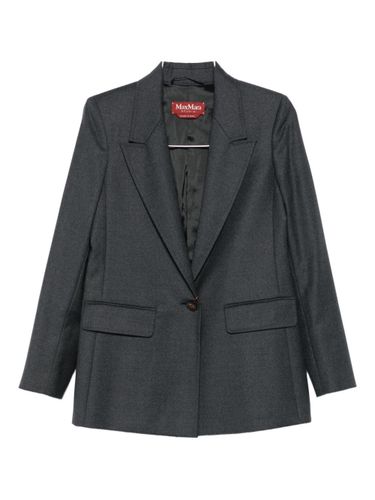 Single-Breasted Wool Jacket - Max Mara - Modalova
