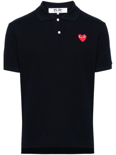 Cotton Polo Shirt - COMME DES GARÇONS PLAY - Modalova