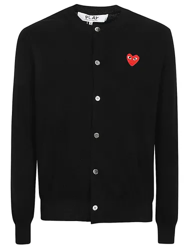 Wool Cardigan - COMME DES GARÇONS PLAY - Modalova