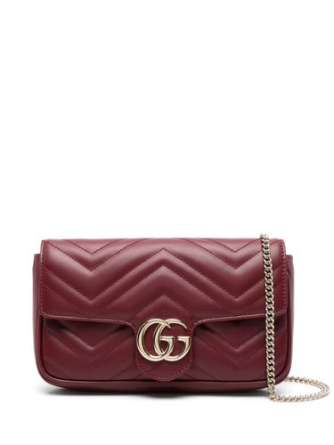 Gucci Gg Marmont Leather Mini Bag - Gucci - Modalova