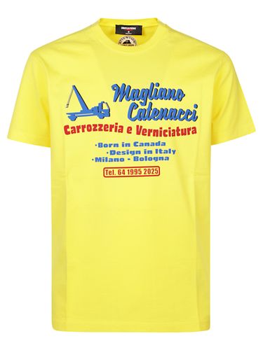 Short Sleeves T-Shirt With Logo - DSQUARED X MAGLIANO - Modalova