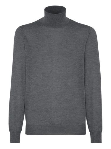 Cashmere Blend Turtle-Neck Sweater - Brunello Cucinelli - Modalova