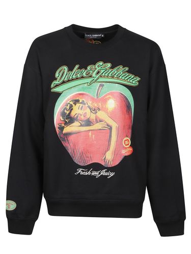 Sweatshirt With Logo - Dolce & Gabbana - Modalova