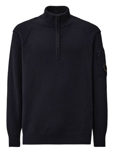 C.P. COMPANY Wool Half-Zip Sweater - C.P. COMPANY - Modalova