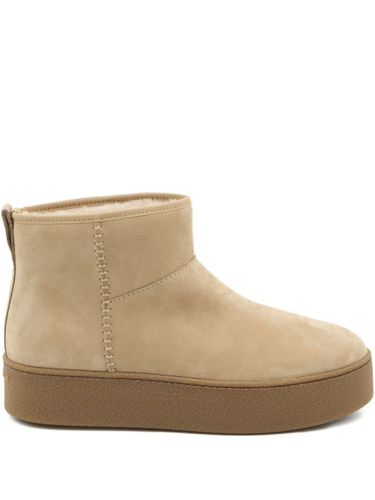 Hogan Suede Ankle Boots - Hogan - Modalova