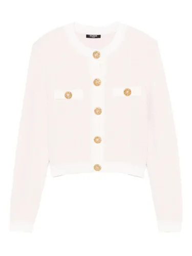 Balmain Tweed Cardigan - Balmain - Modalova