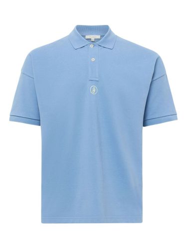 Short-Sleeve Polo Shirt With Logo - JW ANDERSON - Modalova