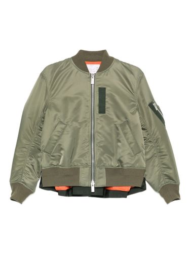 Sacai Nylon Bomber Jacket - Sacai - Modalova