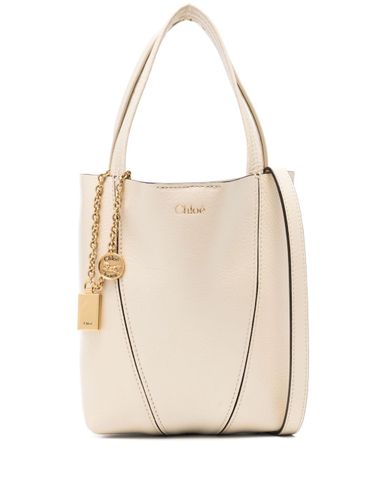 Chloé Spin Small Leather Tote - Chloè - Modalova