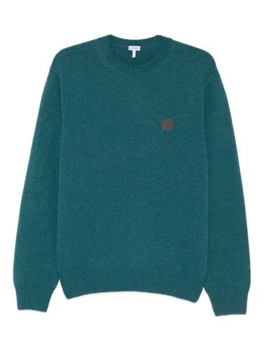 Loewe Anagram Wool Sweater - Loewe - Modalova