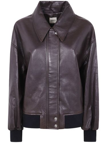 KHAITE Shelman Leather Jacket - KHAITE - Modalova
