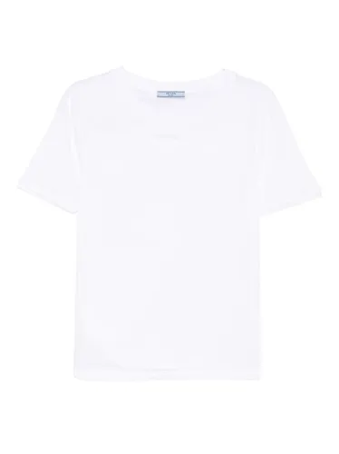 Prada Cotton T-Shirt - Prada - Modalova