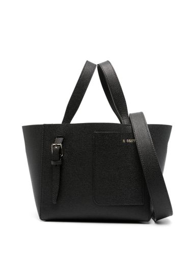 Valextra Mini Leather Bucket Bag - Valextra - Modalova