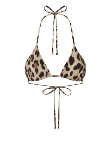 Dolce & Gabbana Triangle Bikini Top - Dolce & Gabbana - Modalova